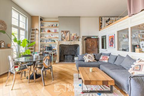 Appartement haussmannien avec terrasse aux Chartrons