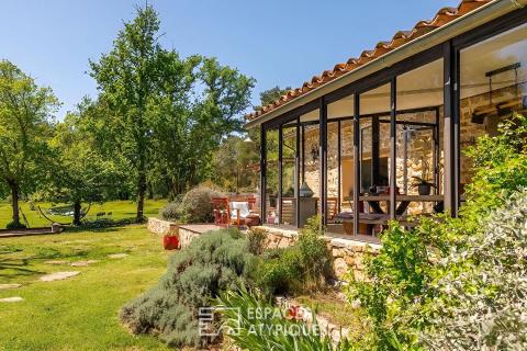 An authentic sheepfold, reimagined in its verdant setting