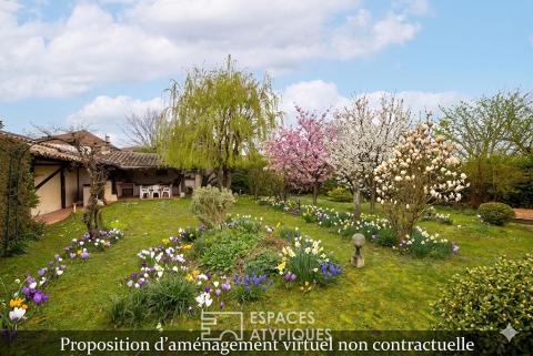Maison avec jardin au calme d&rsquo;une impasse