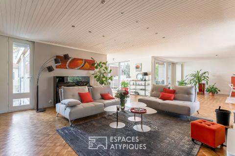 Maison d&rsquo;architecte moderniste – Tassin Bourg