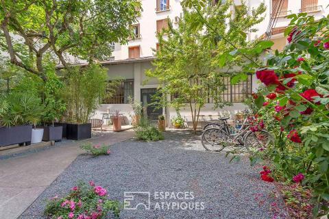 Loft avec terrasse proche de la place Saint Anne