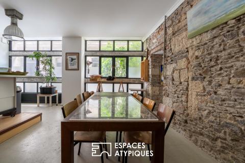 Loft-Atelier de 123 m² à Nantes Centre : Un lieu unique pour un projet de vie, d&rsquo;activité ou mixte