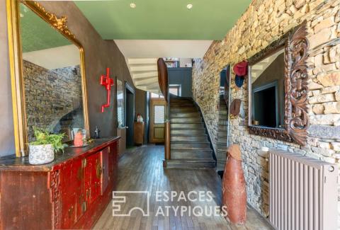 Vaste demeure XIXe siècle, une invitation à la rêverie