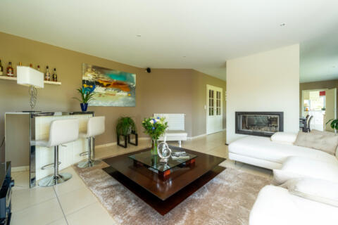 Exceptional villa on the first row of the golf course