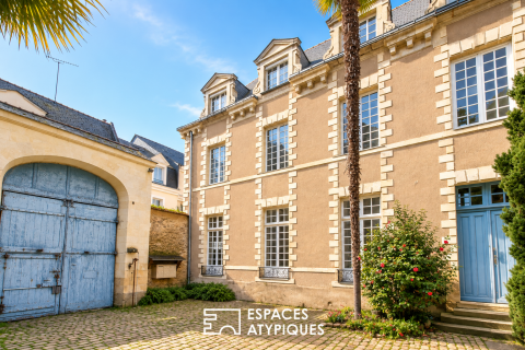 Élégant duplex de caractère en plein centre-ville