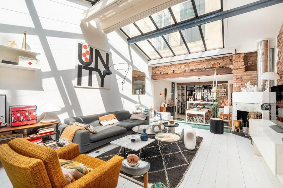 Loft de caractère au calme d&rsquo;une cour dans une ancienne fabrique de canapés