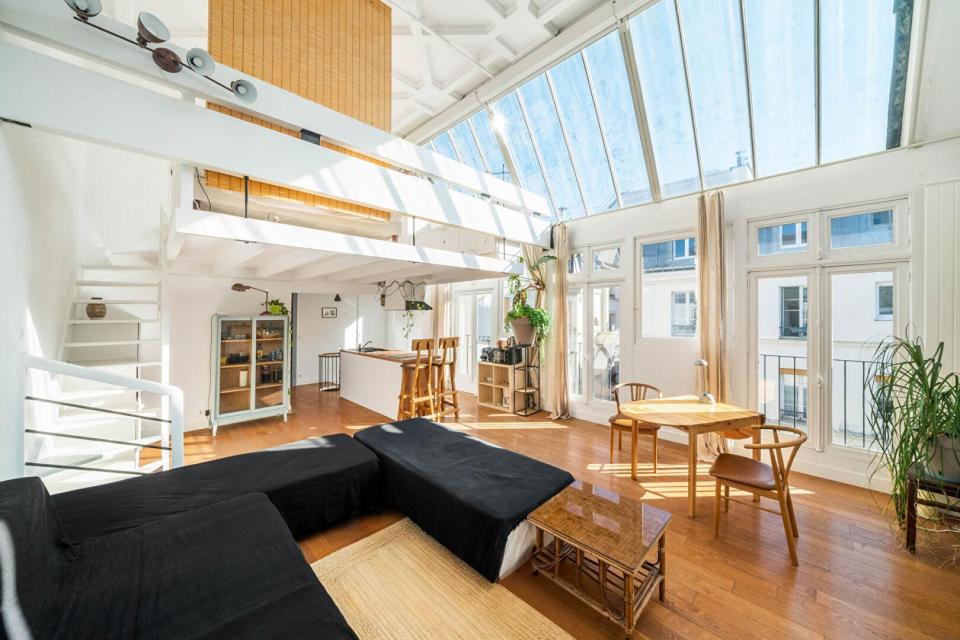 Appartement familial avec atelier d&rsquo;artiste en dernier étage