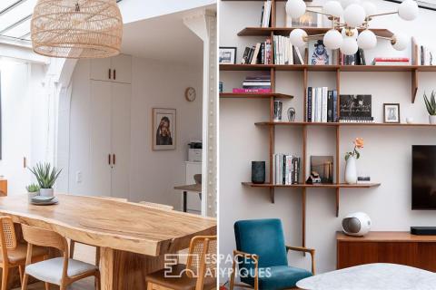 Loft comme une maison, au calme et à deux pas de la Place des Vosges