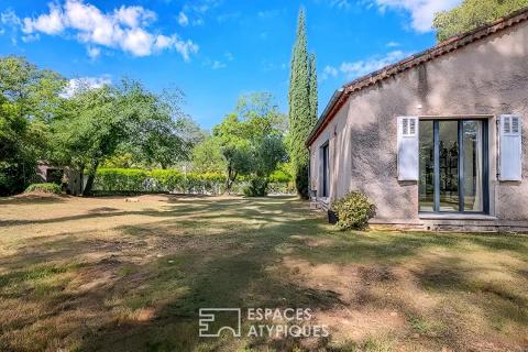 Roquefort-les-Pins : maison de plain-pied à l&rsquo;infini potentiel