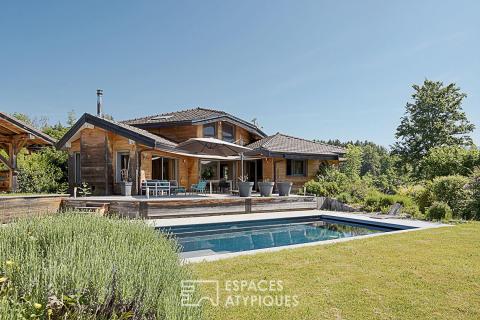 Architect-designed house like a contemporary family refuge