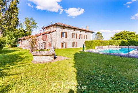 Former winemaker’s house with swimming pool
