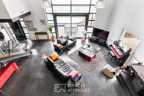 Maison contemporaine avec piscine à Castelginest