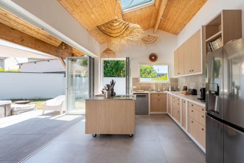 Maison avec belle vie de plain pied à deux pas des commerces