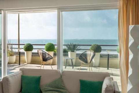 Un art de vivre face à l&rsquo;océan – Appartement de 102 m² avec terrasse