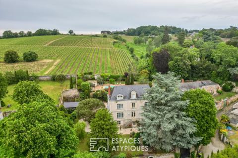 Maison de maître d’exception sur les bords de Loire