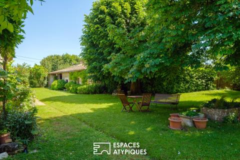 Maison en pierre de campagne au charme intemporel et au fort potentiel