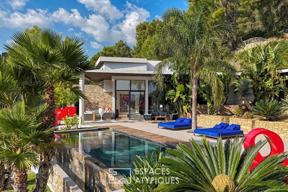 maison de luxe architcete a vendre à toulon hyeres la valette var espaces atypiques