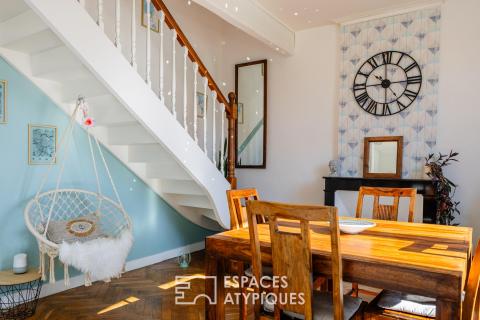 Maison de ville au charme intemporel, véritable cocon familial