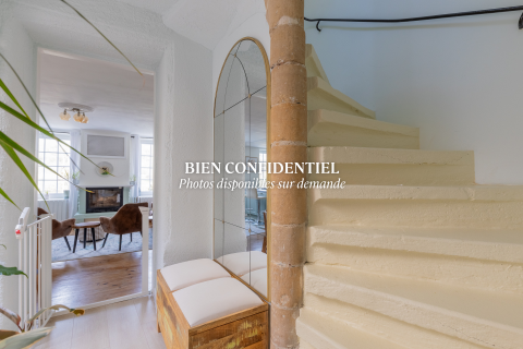 A charming duplex with a secluded patio
