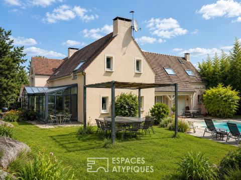 Maison de caractère en lisière de forêt avec maison indépendante et potentiel locatif