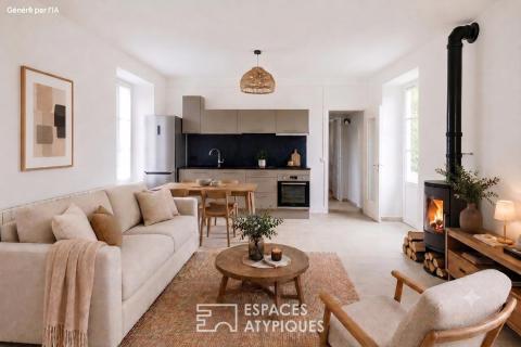 Appartement lumineux avec balcon au coeur de Bonnelles
