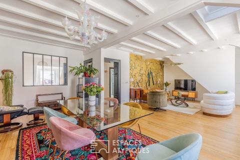 Contemporary renovated duplex in the heart of the Quartier Impérial