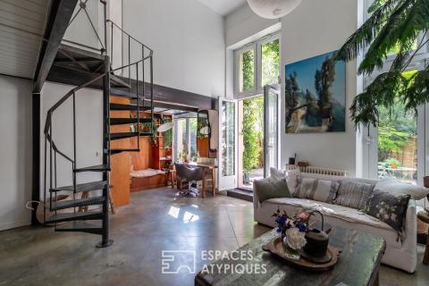 Loft avec Jardin-Terrasse sur cour
