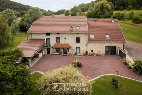 Propriété de caractère avec activité de chambres d&rsquo;hôtes