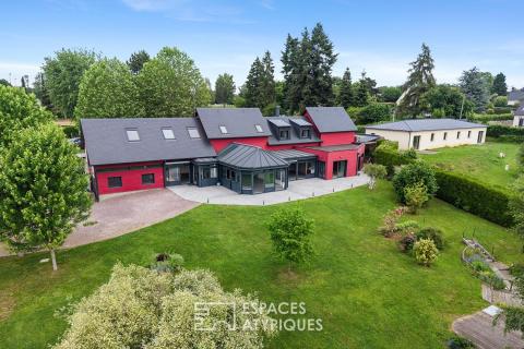 Propriété d’architecte aux multiples possibilités