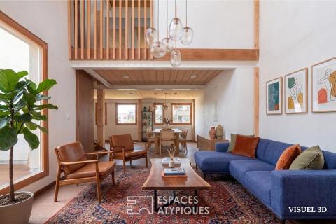 Triplex d’architecte avec terrasses et vue dégagée