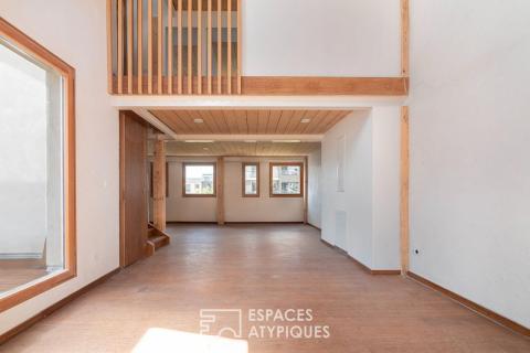 Triplex d&rsquo;architecte avec terrasses et vue dégagée