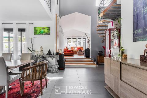 Contemporary villa with suites and swimming pool in Fonsorbes