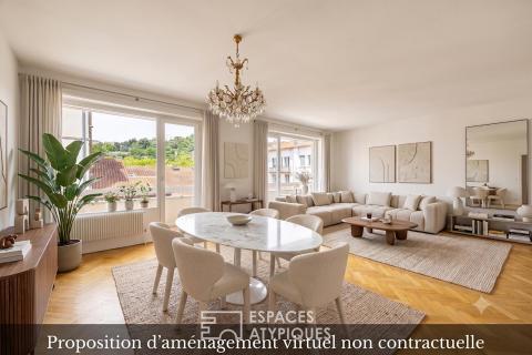 Très bel appartement de standing avec balcons au coeur du quartier d&rsquo;Ainay