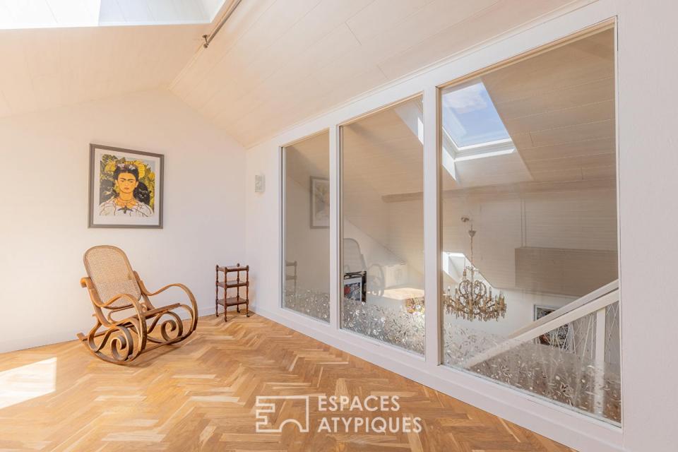 Maison de village bicentenaire à la rénovation écoresponsable
