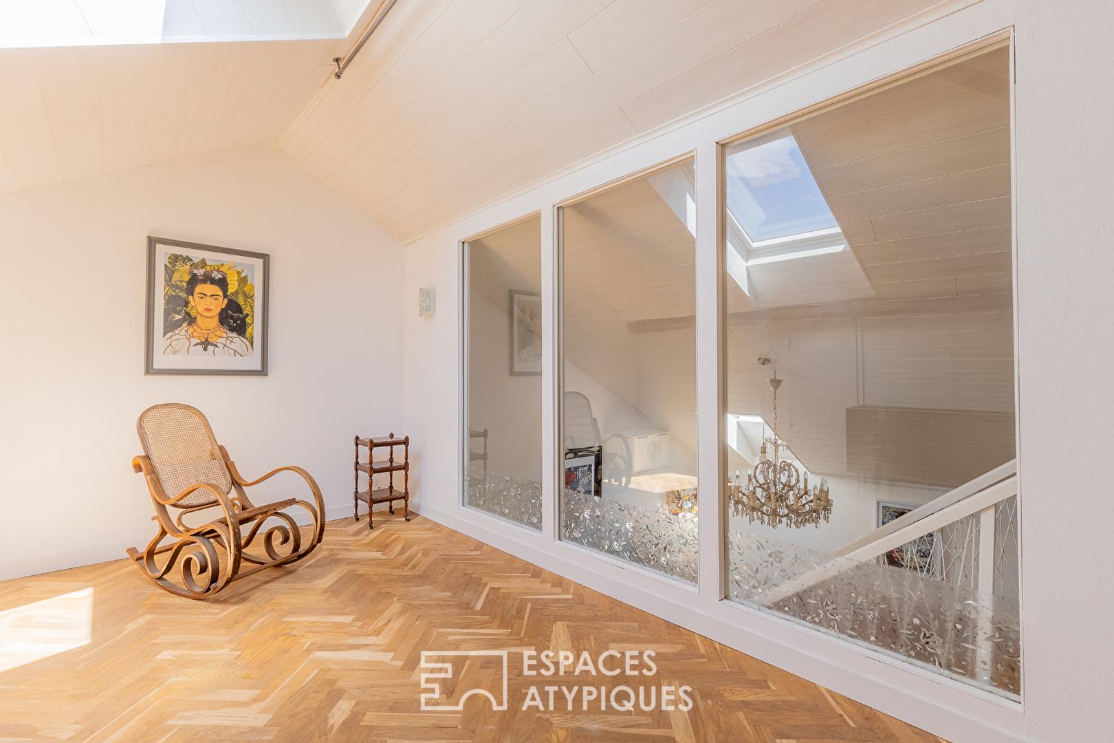 Maison de village bicentenaire à la rénovation écoresponsable