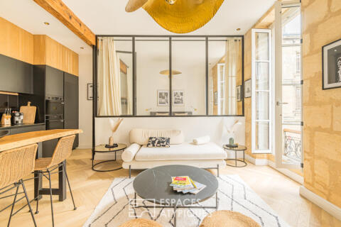 L&rsquo;appartement de charme rénové au coeur du quartier des Chartrons