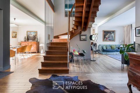 Architect-designed house in the heart of a wooded park on the outskirts of Toulouse