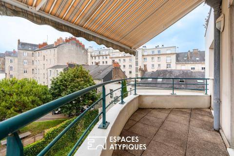Nantes Bon-Port : T4 contemporain clé en main avec terrasse exposée Sud-Est