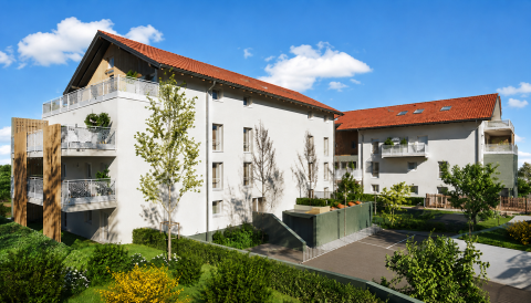 Appartements neufs en dernier étage au coeur du village