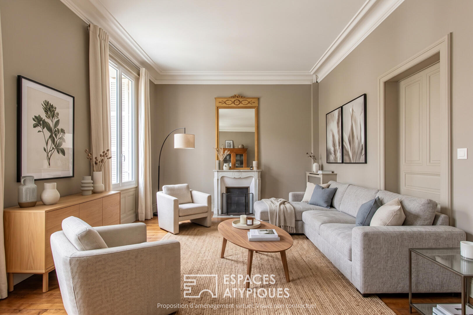 Elegant townhouse in Angers’ “golden triangle”
