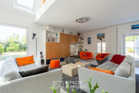 Maison de caractère rénovée, alliance parfaite entre charme et modernité
