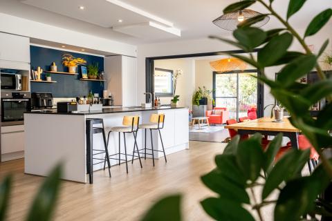 Maison contemporaine secteur Mas Vermeil / Cabestany en autoconsommation électrique