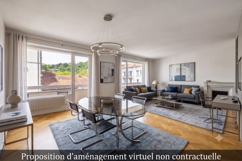 Très bel appartement de standing avec balcons au coeur du quartier d&rsquo;Ainay