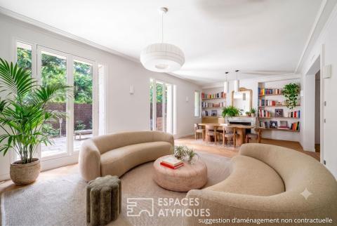 Souplex avec terrasse sur le Champ-de-Mars et face Tour Eiffel