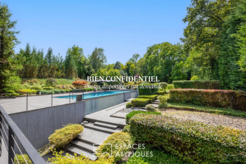 Contemporary architect-designed villa with clean lines and exceptional spaciousness