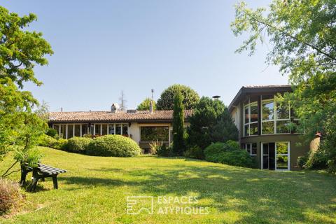 Maison d&rsquo;architecte singulière à 50 min de Blagnac