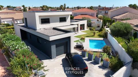 Maison contemporaine secteur Mas Vermeil / Cabestany en autoconsommation électrique