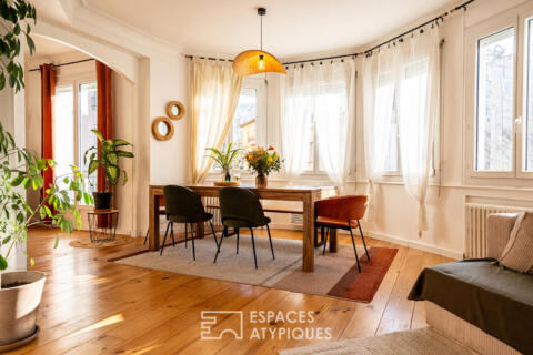 Appartement de caractère dans une maison d&rsquo;architecte, style Muchir