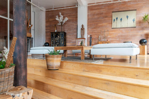 Loft lumineux dans une ancienne manufacture industrielle