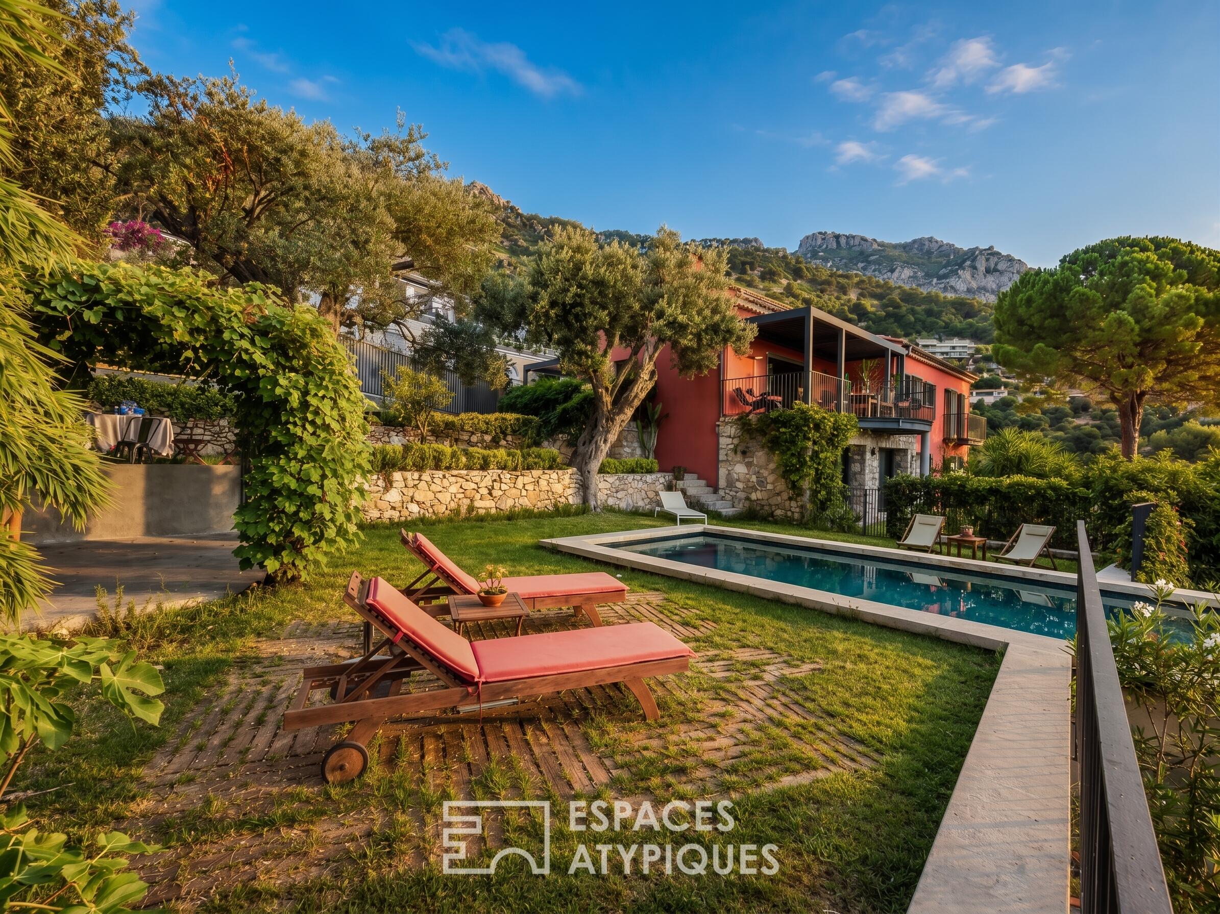 Simplicity and infinity: an extraordinary living space in Beausoleil